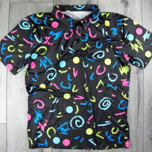 Breaking 80's Golf Performance Polo